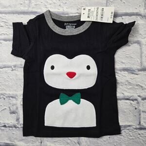 NWT First Impressions Baby Boys Penguin Cotton Top Deep Black size 3-6 months